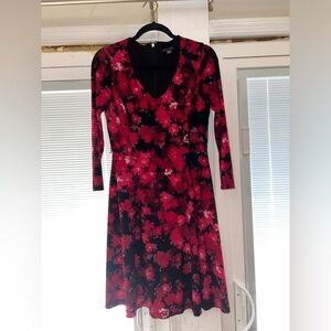 Red Floral Tommy Hilfiger Dress Size 8